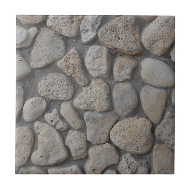 Azulejo De Cerâmica Padrão de pedra (Frente)