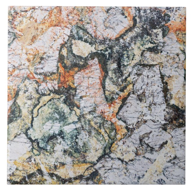 Azulejo De Cerâmica Padrão de Pedra Natural (Frente)