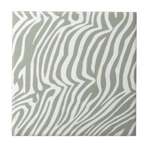 Azulejo De Cerâmica Padrão de pele de zebra