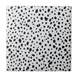 Azulejo De Cerâmica Padrão de Pelo de Cão Dalmata