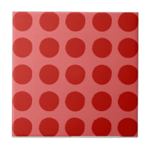 Padrão de Polkadot Vermelho