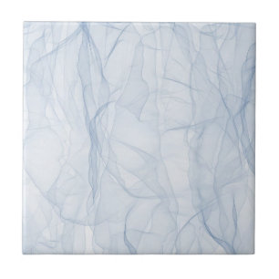 Azulejo De Cerâmica Padrão de Sombra Azul