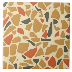 Azulejo De Cerâmica Padrão de Terrazzo