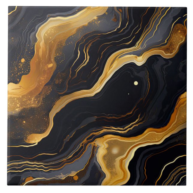 Azulejo De Cerâmica Padrão de títulos de mármore (Frente)