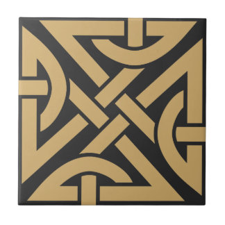 Azulejo De Cerâmica Padrão de trabalho do nó celta