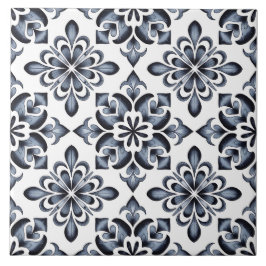 Azulejo De Cerâmica Padrão Delft Holandês Azul