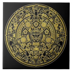 Azulejo De Cerâmica Padrão do Estilo Mexicano no Sudoeste da Índia