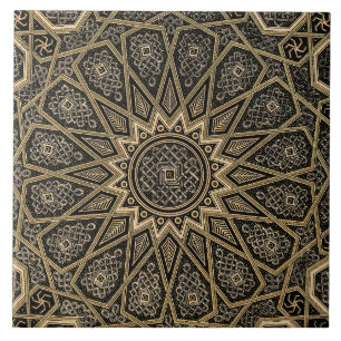 Azulejo De Cerâmica Padrão do Retro Árabe