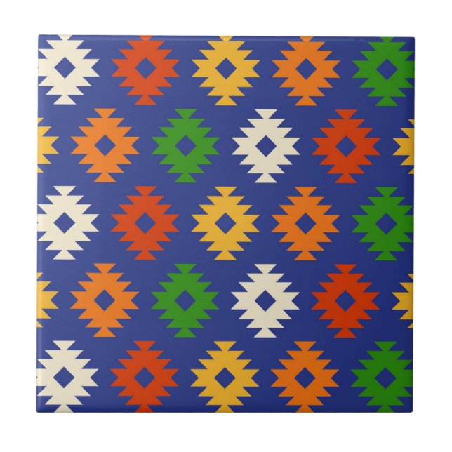 Azulejo De Cerâmica Padrão do Sudoeste (Frente)