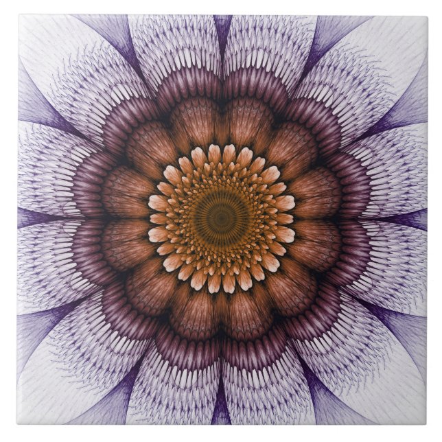 Azulejo De Cerâmica Padrão floral (Frente)