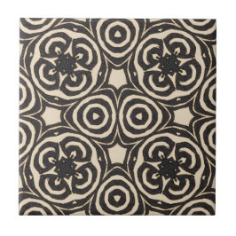 Azulejo De Cerâmica padrão floral botânico abstrato moderno