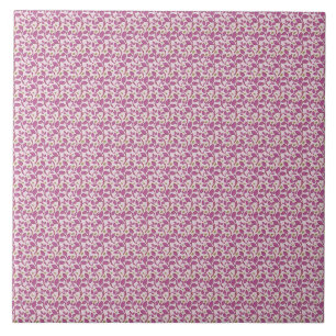 Azulejo De Cerâmica Padrão Floral Botânico Rosa de Videira Design Natu