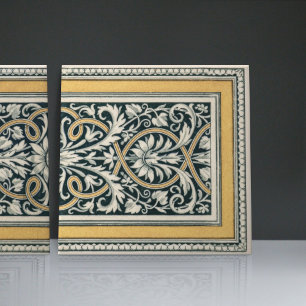 Azulejo De Cerâmica Padrão Floral Grego Clássico Mintons UK