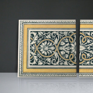 Azulejo De Cerâmica Padrão Floral Grego Clássico Mintons UK