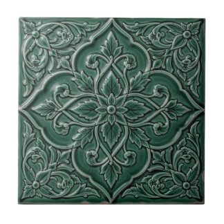 Azulejo De Cerâmica Padrão Floral Persa de Henry Dearle Desenho Floral