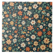 Padrão floral simples