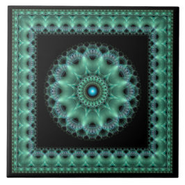 Azulejo De Cerâmica Padrão fragmentado de brilho frágil e inflamável