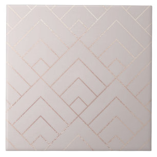 Azulejo De Cerâmica Padrão Geométrico Brilhante Elegante