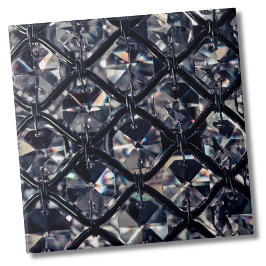 Azulejo De Cerâmica Padrão Geométrico de Glam Elegante