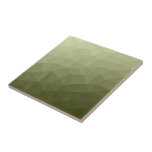 Azulejo De Cerâmica Padrão geométrico de malha verde-claro do exército<br><div class="desc">O padrão geométrico do gradiente verde do exército triangular. Malha geométrica triangular com gradiente verde-cinza claro e escuro. militar,  exército,  padrão,  ombre,  malha,  triângulos,  geometria,  geometria,  gradiente,  legal,  triângulo,  verde</div>