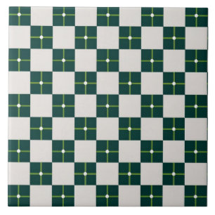 Azulejo De Cerâmica Padrão geométrico decorativo branco grande
