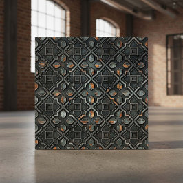 Azulejo De Cerâmica Padrão Geométrico Industrial #2 ID1227