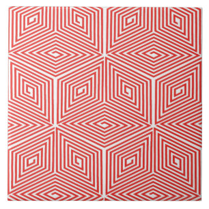 Azulejo De Cerâmica Padrão geométrico legal no Japão