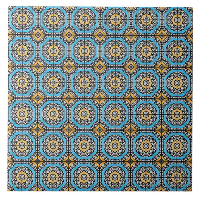Azulejo De Cerâmica Padrão Italiano  (Frente)