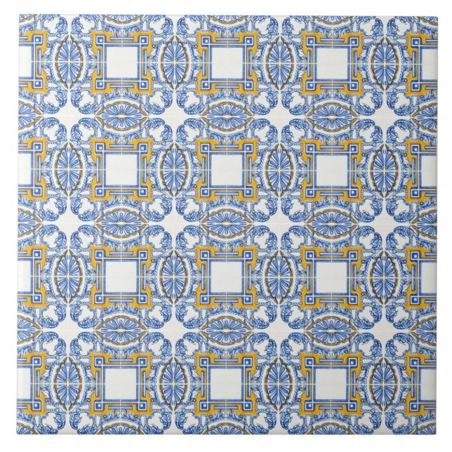 Azulejo De Cerâmica Padrão Italiano (Frente)