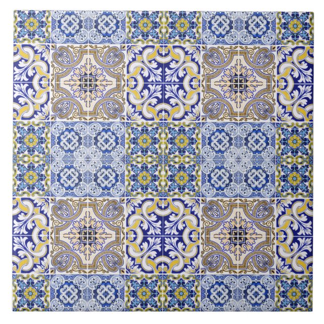 Azulejo De Cerâmica Padrão Italiano  (Frente)