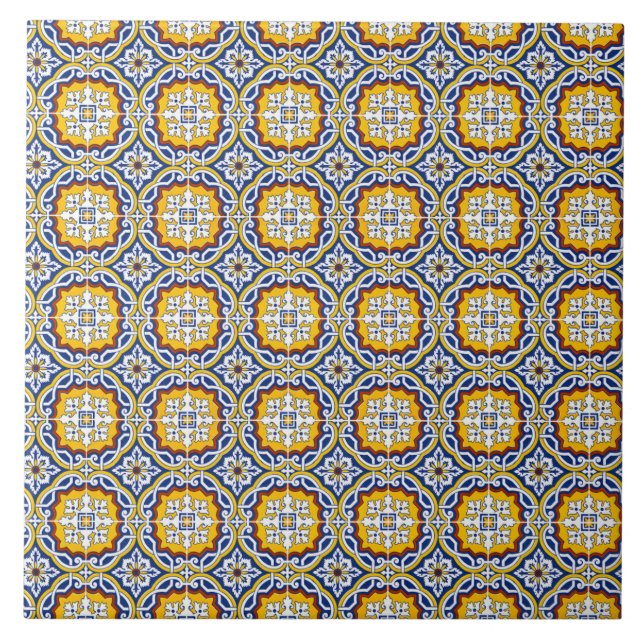 Azulejo De Cerâmica Padrão Italiano (Frente)