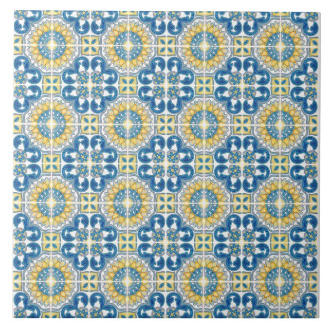 Azulejo De Cerâmica Padrão Italiano  (Frente)