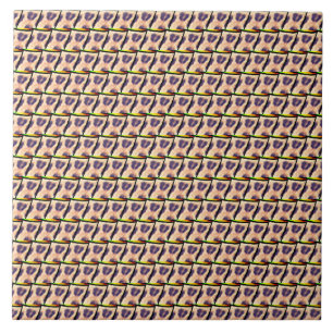 Azulejo De Cerâmica Padrão-Leopardo Queniano Cute