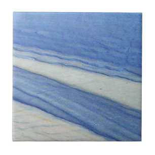 Azulejo De Cerâmica Padrão Marble Azul Macaubas 3