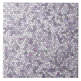 Azulejo De Cerâmica Padrão Mosaico Cinza Roxo
