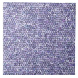 Azulejo De Cerâmica Padrão Mosaico Roxo