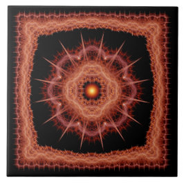 Azulejo De Cerâmica Padrão multistico fractal