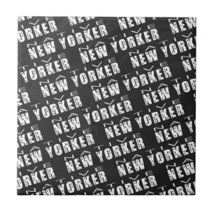Azulejo De Cerâmica Padrão original do New Yorker