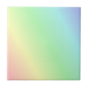 Azulejo De Cerâmica Padrão pastel multicolorido