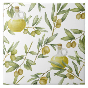 Azulejo De Cerâmica Padrão Rustic Olive