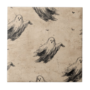 Azulejo De Cerâmica Padrão Rustic Vintage Ghost (2)
