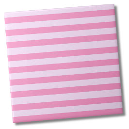 Azulejo De Cerâmica Padrão Simples Moderno de Stripe Rosa Rosa