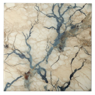 Azulejo De Cerâmica Padrão Terrestre do Marble do Tom