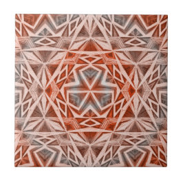 Azulejo De Cerâmica Padrão Tríade
