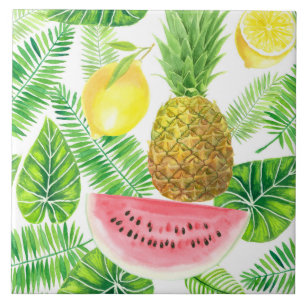 Azulejo De Cerâmica Padrão tropical