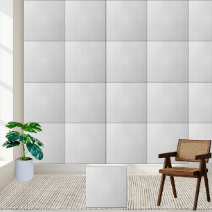 Azulejo De Cerâmica Padrão Vidro-Vinha Fosco Estético Branco