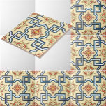 Azulejo De Cerâmica Padrão Vintage Victorian Era<br><div class="desc">Este é um padrão impressão de aprimoramento digital derivado de um antigo desenho vitoriano de um design azulejo de Frederick Krieg. Você pode personalizar a cor de fundo.</div>