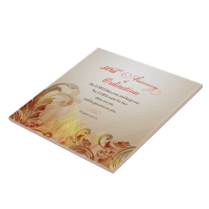 Azulejo De Cerâmica Padre, 50th aniversário da bênção da classific