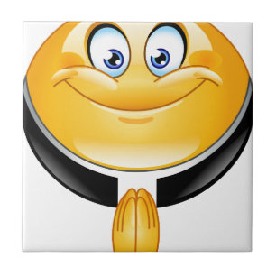 Azulejo De Cerâmica padre emoji