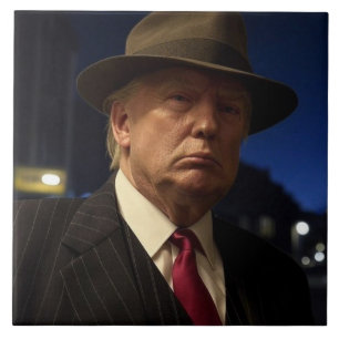 Azulejo De Cerâmica padrinho da América Don J. Trump